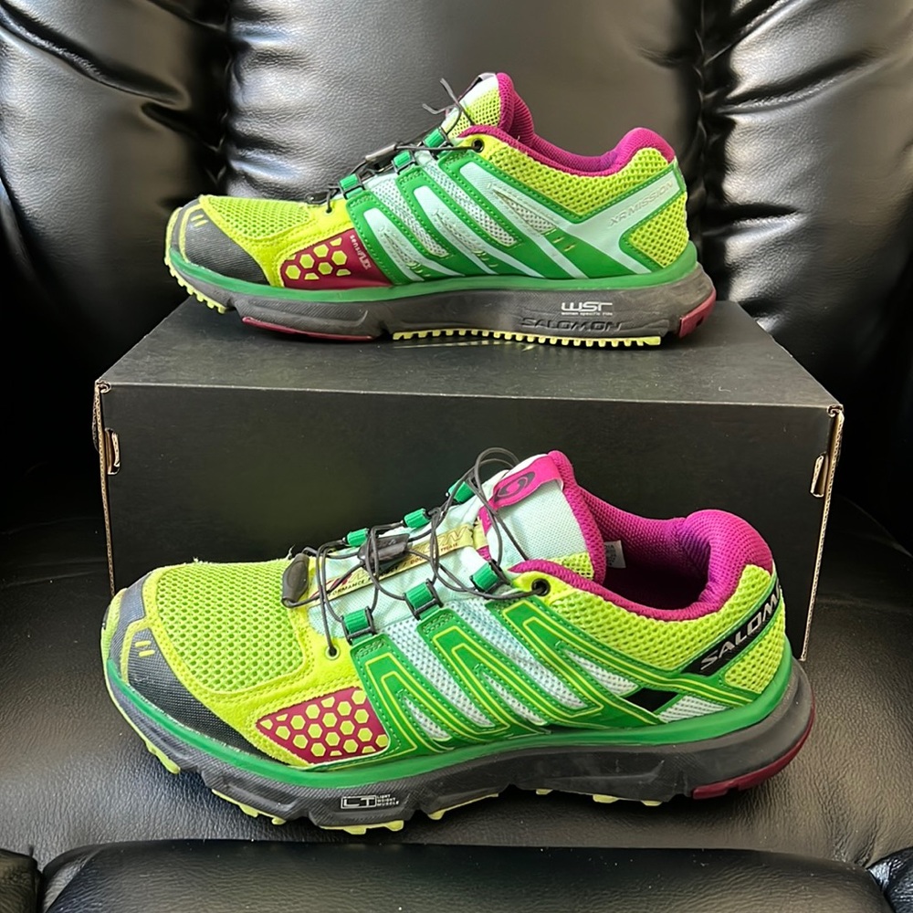 Womens size 9 Salomon XR Mission Door to Trail running hiking shoes